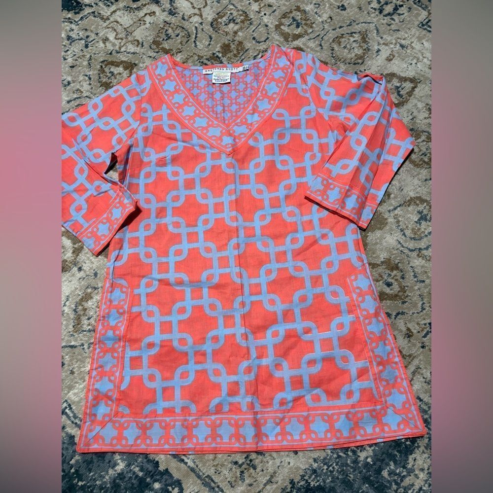 Gretchen Scott Designs Pink Tunic Top XS